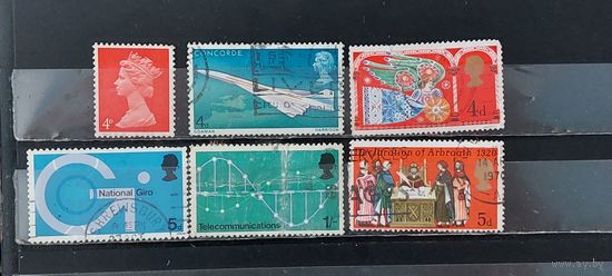 РАСПРОДАЖА. ВЕЛИКОБРИТАНИЯ 1969г. Гаш.