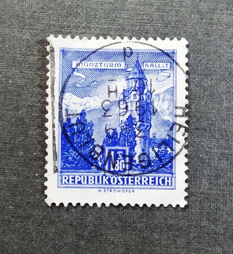 Марка Австрия 1960 год Архитектура