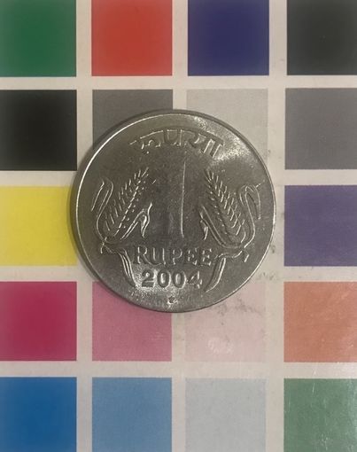 Индия 1 рупия 2004 *