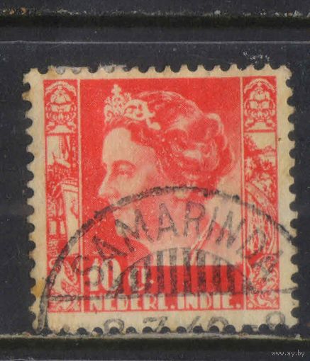 NL Колонии Нидерландская Индия 1934 Вильгельма Стандарт #214.