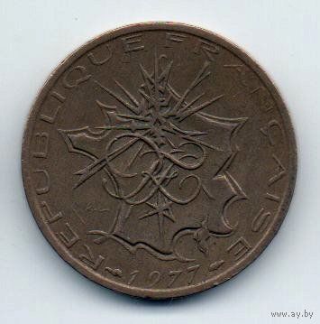 ФРАНЦУЗСКАЯ РЕСПУБЛИКА. 10 ФРАНКОВ 1977. ДЕЛЬФИН