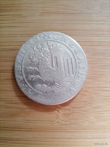 Монета Швейцария кантон Шархаузен 1621 год