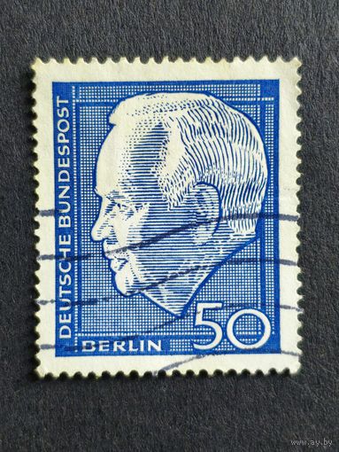Германия 1967. Берлин. Переизбрание президента Генриха Любке