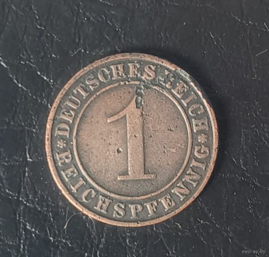 Монета Германия 1 пфенниг 1935 А