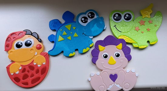 Мини коврики на присосках, новые-4шт