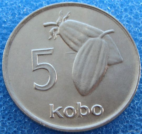 Нигерия. 5 кобо 1989 год  KM#9.2