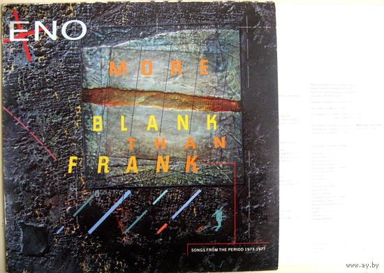 Eno - More Blank Than Frank 1986, LP