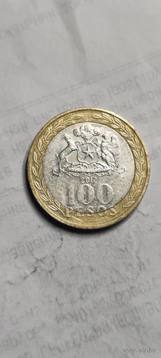 Чили 100 песос 2012