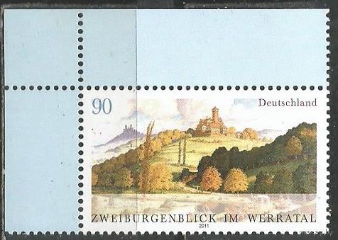 Германия. Замки в долине Верра. 2011г. Mi#2847.
