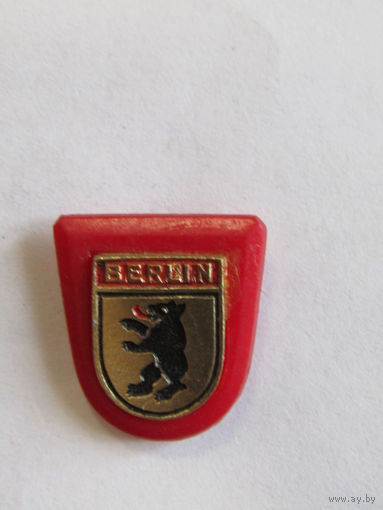 Знак. Значок. Герб. "Берлин". ГДР. Германия. Ретро СССР. м