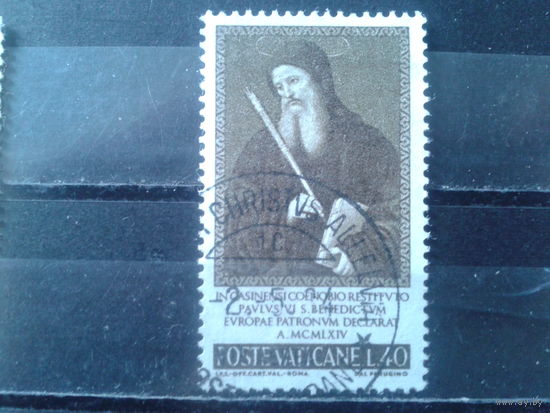 Ватикан 1965 Святой Бенедикт