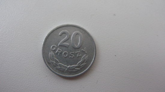 Польша 20 грошей 1962