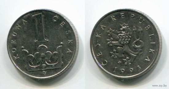 Чехия. 1 крона (1993)