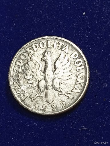 Польша 2 злотых 1925 года . Лондонский монетный двор .