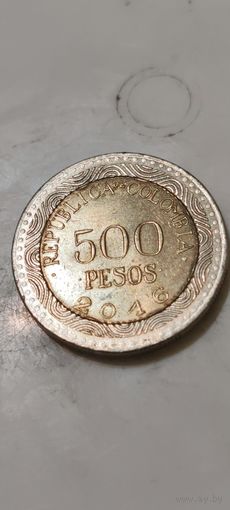 Колумбия 500 песо 2016