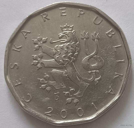 Апошнi распродаж! 2 Кроны Чехия 2001