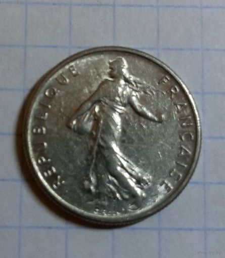 1/2 франка 1971 Франция