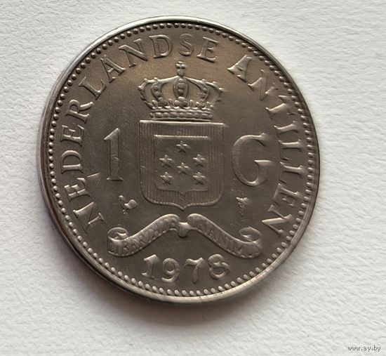 Нидерландские Антильские острова 1 гульден, 1978  4-6-14