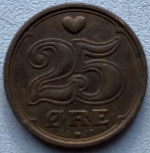 Дания 25 эре 1994 г.