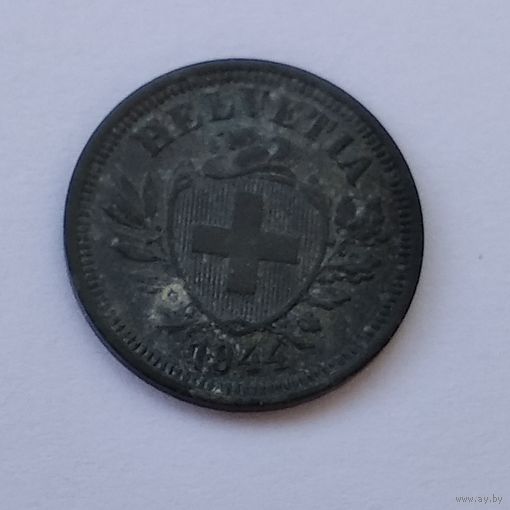Швейцария 1 раппен, 1944 7-5-30