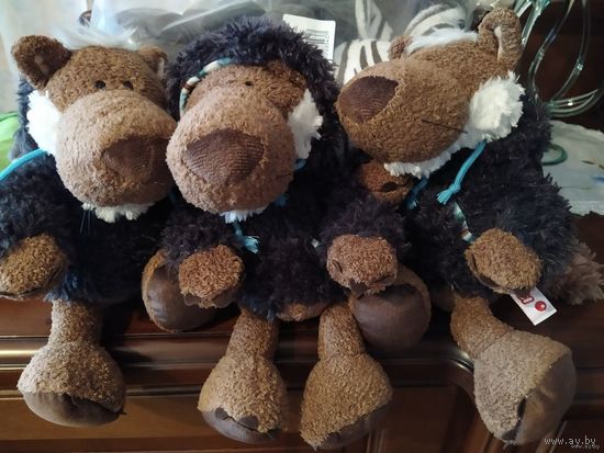 Плюшевые игрушки NICI(Ники Германия) MGA Entertainment (одним лотом 6 ед.)