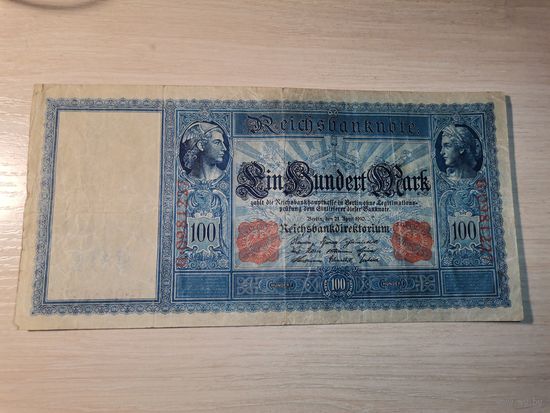 100 марок 1910 года, Германия.