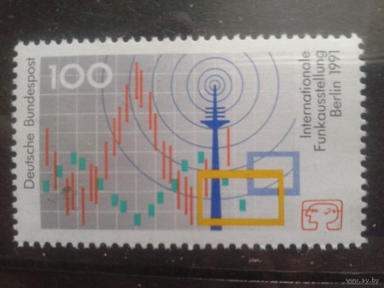 Германия 1991 символика IFA **Михель-1,9 евро