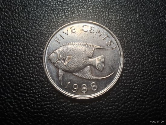 Бермуды 5 центов 1988