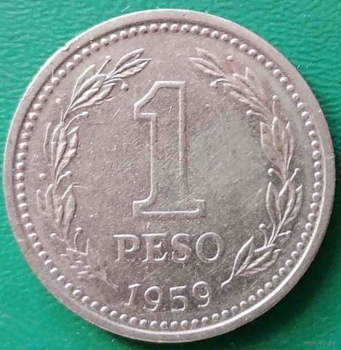 Аргентина 1 песо 1959