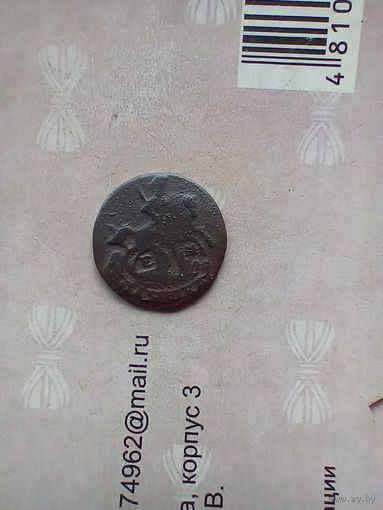 Полушка 1768 года не частая