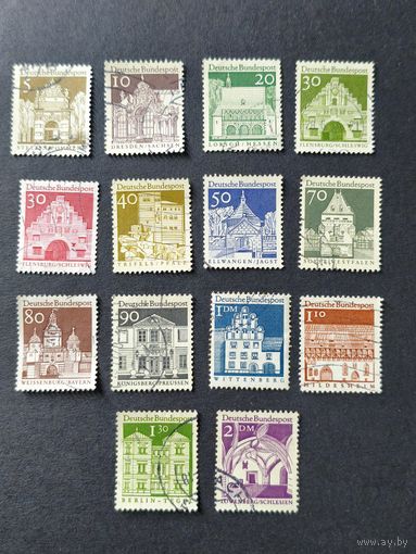 Германия 1966. Здания Германии 12 века