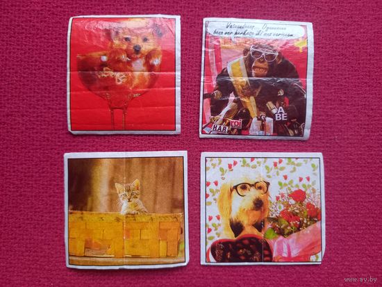 Вкладыши от жвачки