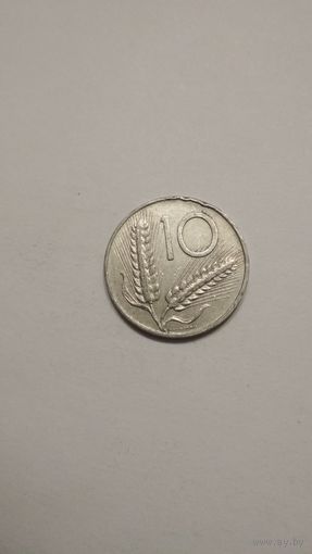 Италия / 10 лир / 1979 год