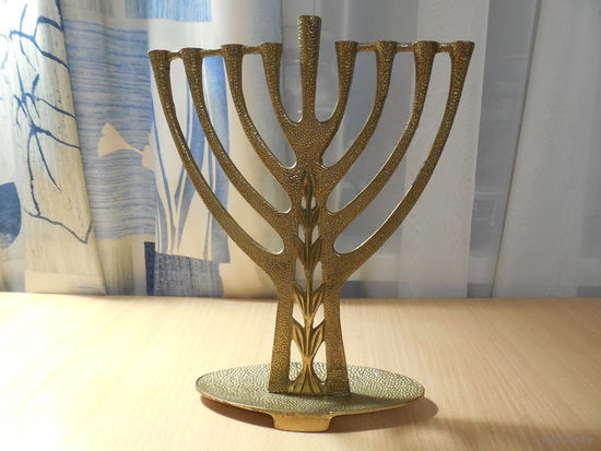 Ханукальный подсвечник 1968 год.