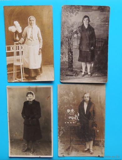 Фото "Женские портреты", Зап. Бел., 1920-1940-е гг.