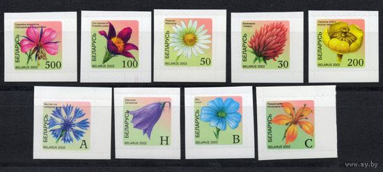 Беларусь 2002. Стандарт 6-й выпуск Флора 9 марок  (248)