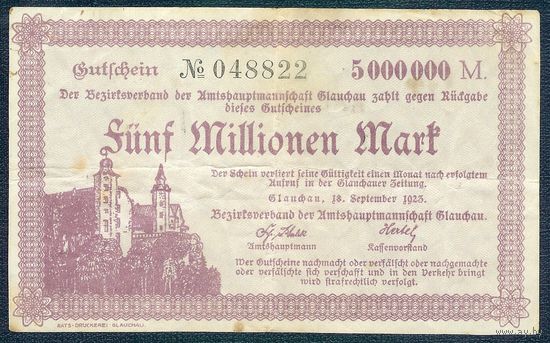 Германия, 5 миллионов марок 1923 год.