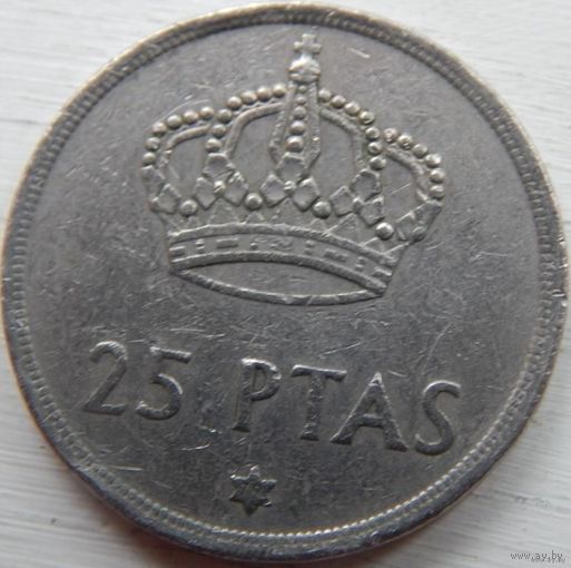 Испания 25 птас 1975 год