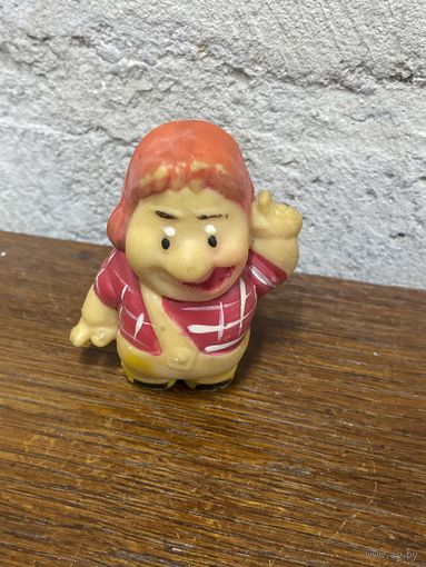 Игрушка СССР Карлсон , литая резина