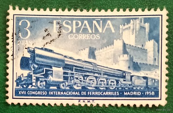 Испания 1958. Паровоз серии Confederation