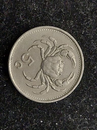 5 центов мальта 1986