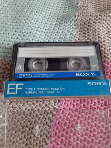 Кассета SONY EF 90. David A Stewart, Blue System. Сборка.