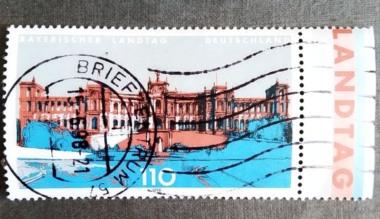 Марка Германия 1998 год Парламент