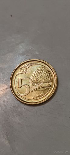 Сингапур 5 цент 2018