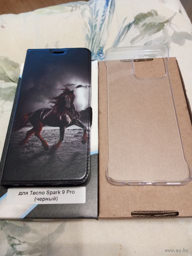 2 новых чехла для Tecno Spark 9 Pro - распродажа