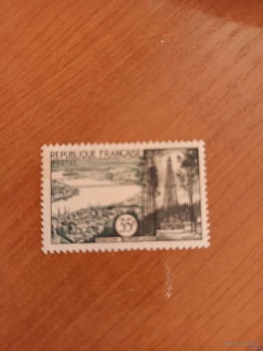 1957 Франция флора чистая MNH** (1-1)