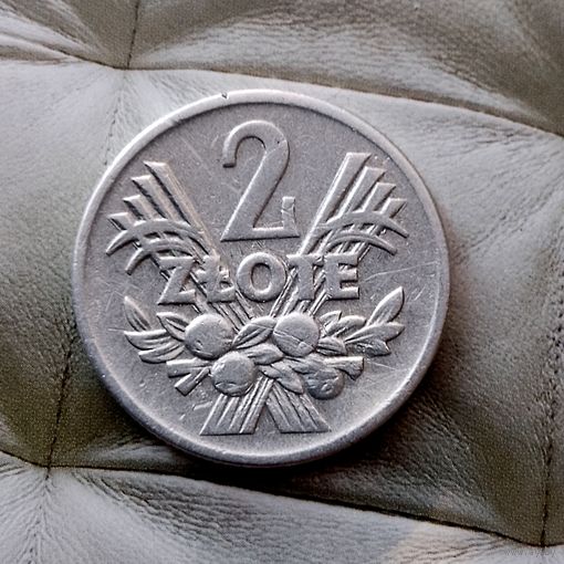 2 злотых 1958 года Польша. Народная Республика.