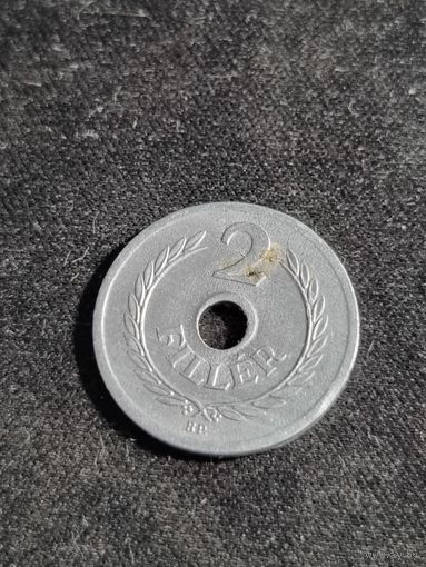 Венгрия 2 филлера 1960