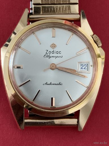 Винтажные швейцарские часы Zodiac Olympos Automatic