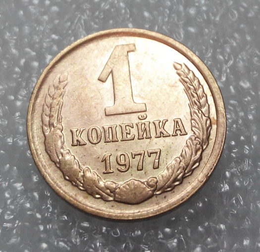 1 копейка 1977 года СССР #01